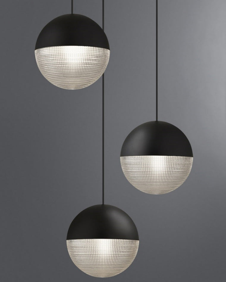 WOMO Prismatic/Milchglas Globe Pendelleuchte-WM2065