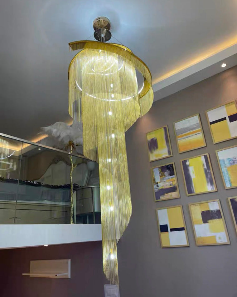 WOMO Spiralquasten-Foyer-Kronleuchter-WM2067