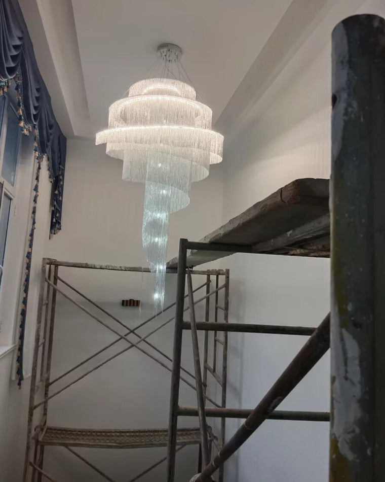 WOMO Spiralquasten-Foyer-Kronleuchter-WM2067