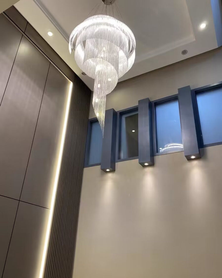 WOMO Spiralquasten-Foyer-Kronleuchter-WM2067