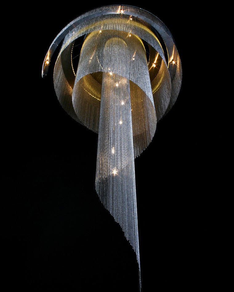 WOMO Spiralquasten-Foyer-Kronleuchter-WM2067