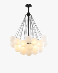 Lustre à bulles en verre dépoli WOMO Cluster WM2068