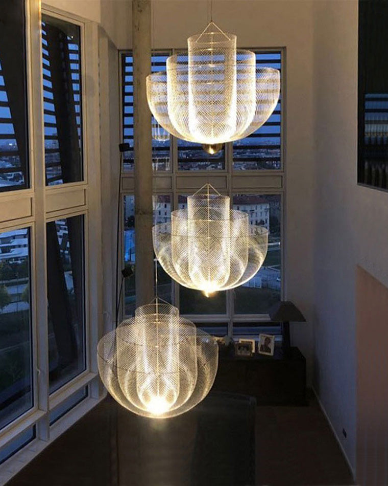 WOMO Mesh Uplight Gewölbte Deckenleuchter-WM2069
