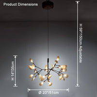 WOMO Designer Kronleuchter Modern-WM2072