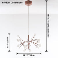 WOMO Designer Kronleuchter Modern-WM2072