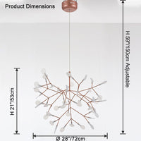 WOMO Designer Kronleuchter Modern-WM2072