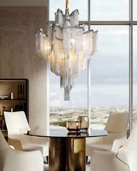 WOMO Fringe Tiered Chandelier WM2079