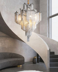 WOMO Fringe Tiered Chandelier WM2079