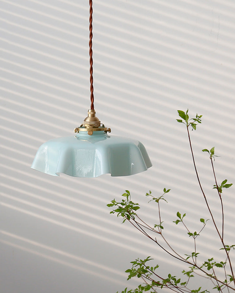 WOMO Retro Glas-Pendelleuchte-WM2084