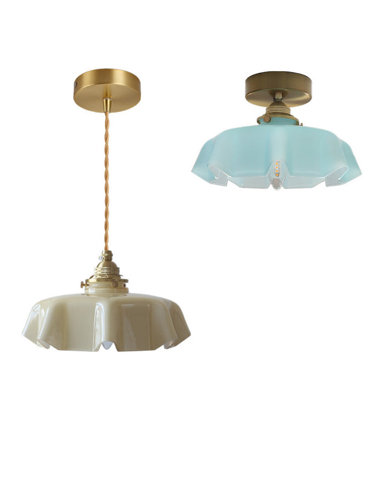 WOMO Retro Glas-Pendelleuchte-WM2084