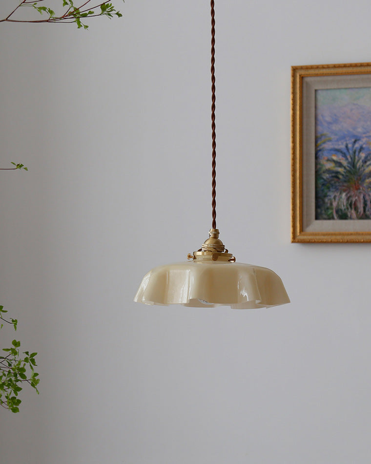 WOMO Retro Glas-Pendelleuchte-WM2084