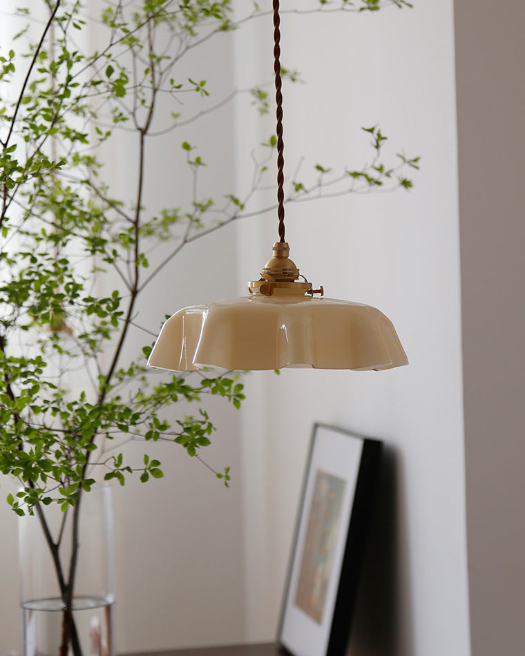 WOMO Retro Glas-Pendelleuchte-WM2084