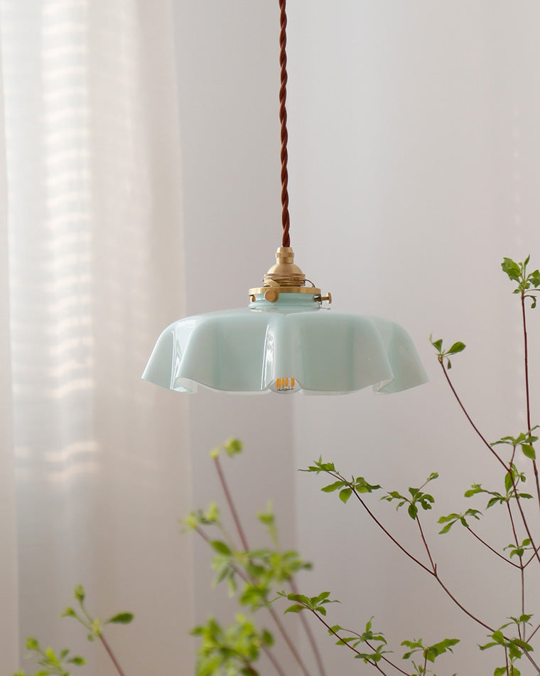 WOMO Retro Glas-Pendelleuchte-WM2084