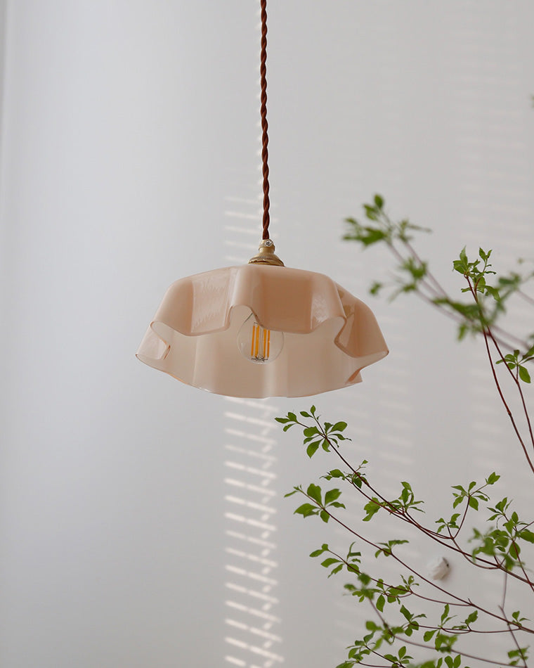 WOMO Retro Glas-Pendelleuchte-WM2084