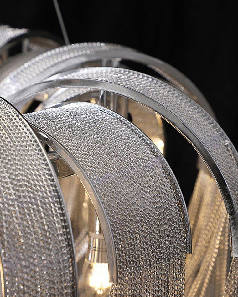 WOMO Runde Kronleuchter mit Quasten - WM2087