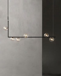 WOMO Linear Glass Ball Chandelier-WM2090