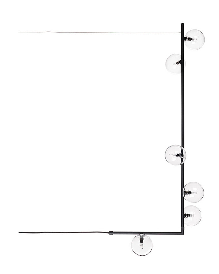 WOMO Linearer Glaskugel-Kronleuchter-WM2090