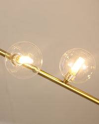 WOMO Linear Glass Ball Chandelier-WM2090