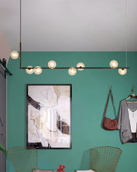 WOMO Linear Glass Ball Chandelier-WM2090