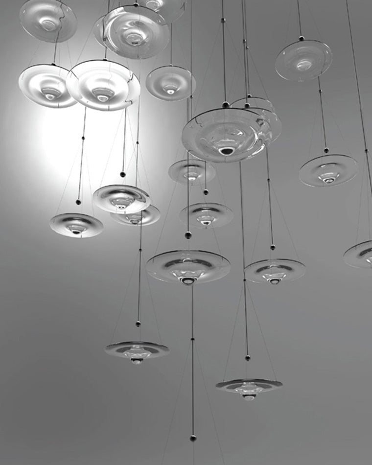 WOMO Ripple Glass Pendelleuchte-WM2092