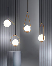 WOMO Suspension sphérique en verre-WM2097