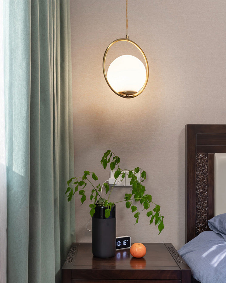 WOMO Glaskugel-Pendelleuchte-WM2097