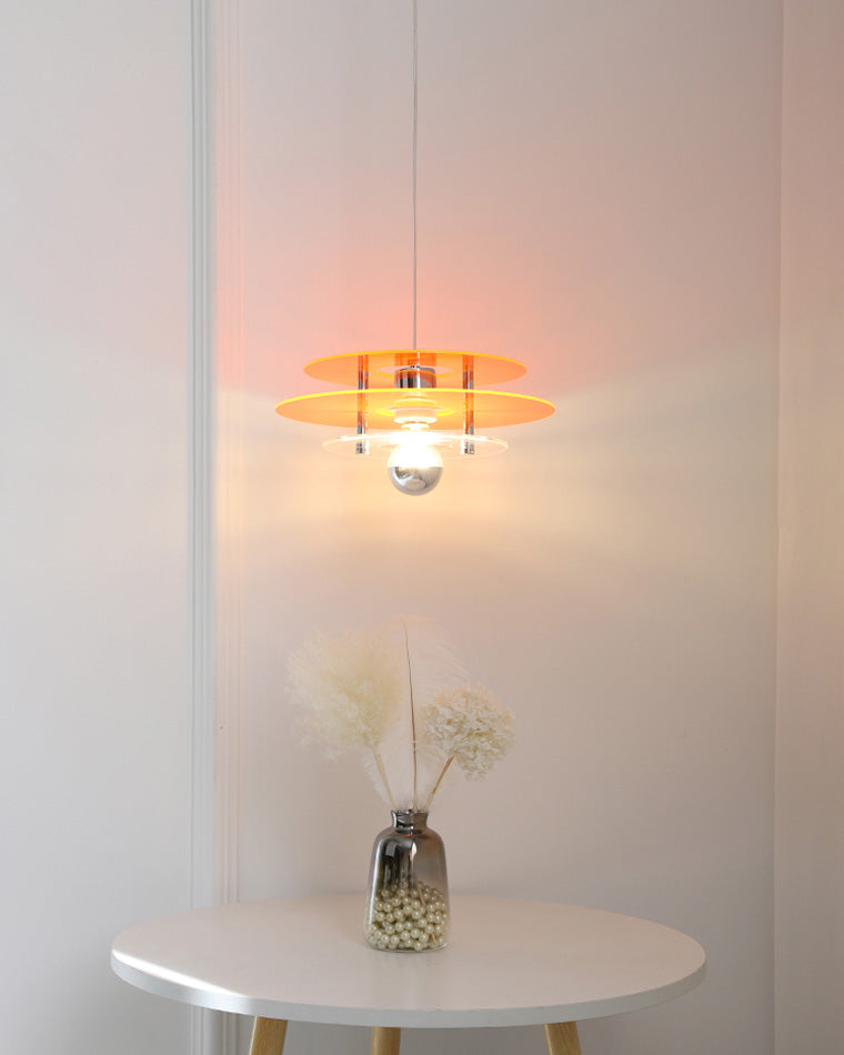 WOMO Space Age Fliegende Untertasse Pendelleuchte-WM2098