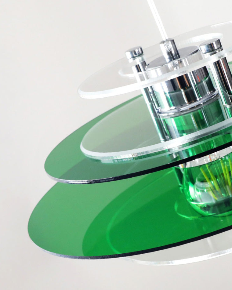 WOMO Space Age Fliegende Untertasse Pendelleuchte-WM2098
