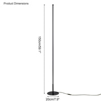Lampadaire d'angle LED WOMO en forme de bâton - WM7003