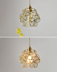 WOMO Suspension cerisier en verre teinté - WM2100