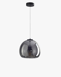 Suspension WOMO en verre soufflé fumé/verre ambré-WM2108