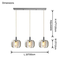 WOMO Vitrail Suspension Multi-Lumières-WM2111a