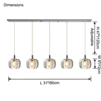 WOMO Vitrail Suspension Multi-Lumières-WM2111a
