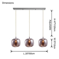 WOMO Vitrail Suspension Multi-Lumières-WM2111a