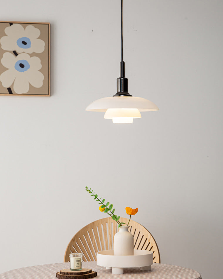 WOMO Danish Frosted Glass Pendant Light-WM2116