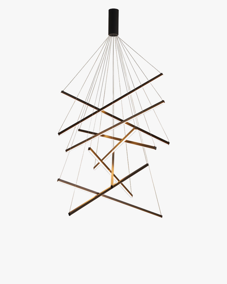 WOMO LED lustre barre métallique cage d'escalier-WM2125