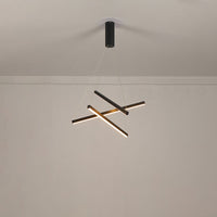 WOMO LED lustre barre métallique cage d'escalier-WM2125
