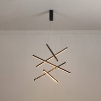 WOMO LED lustre barre métallique cage d'escalier-WM2125