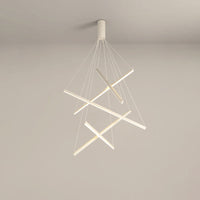 WOMO LED lustre barre métallique cage d'escalier-WM2125
