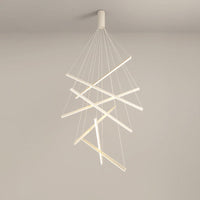 WOMO LED lustre barre métallique cage d'escalier-WM2125