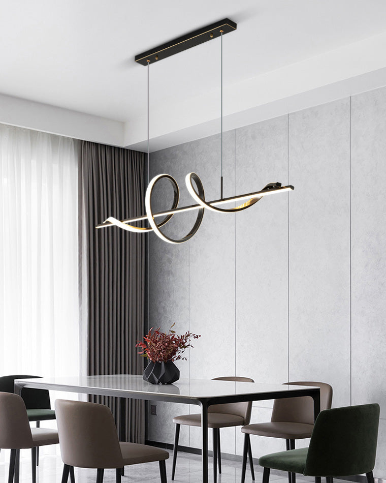 WOMO Spiral LED Küchenpendelleuchte-WM2129