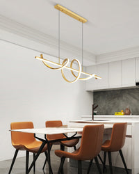 Suspension de cuisine LED spirale WOMO-WM2129