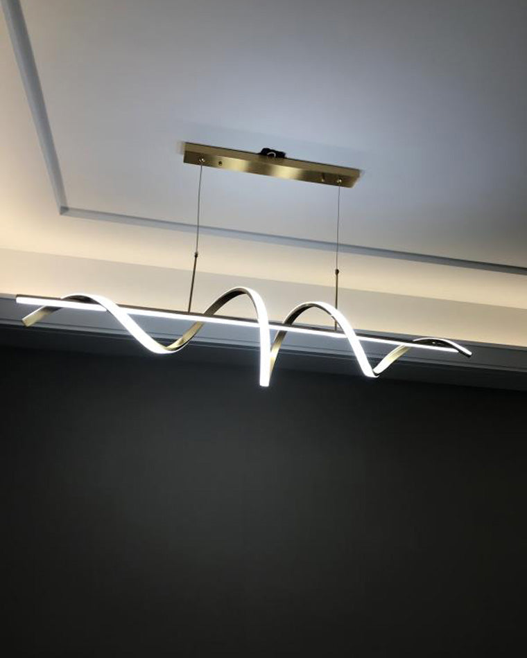 WOMO Spiral LED Küchenpendelleuchte-WM2129