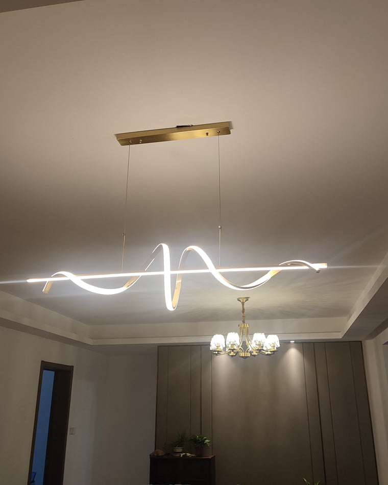 WOMO Spiral LED Küchenpendelleuchte-WM2129