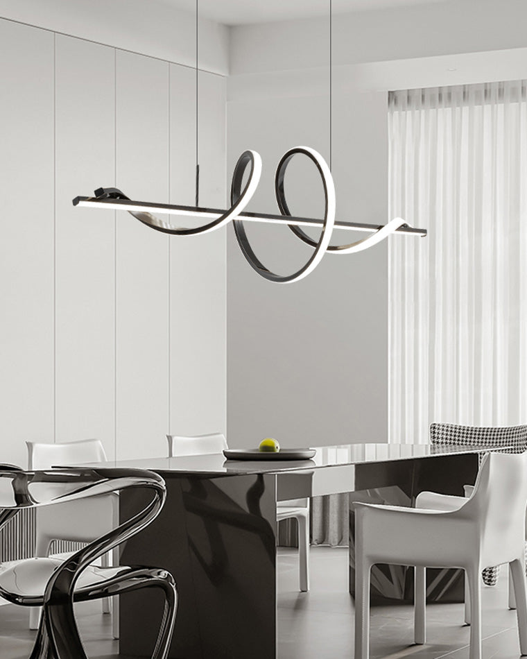 WOMO Spiral LED Küchenpendelleuchte-WM2129