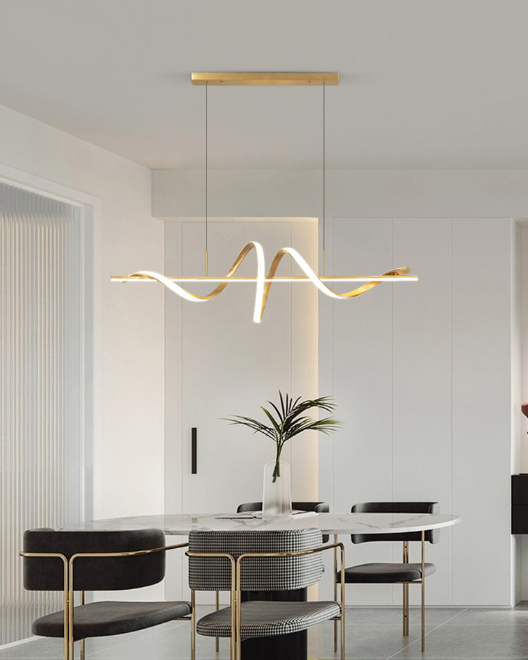 WOMO Spiral LED Küchenpendelleuchte-WM2129