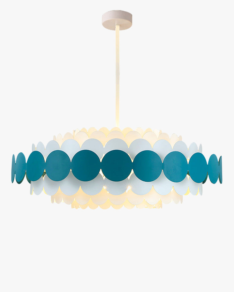 WOMO Scandi Scalloped Lustre Rond-WM2140