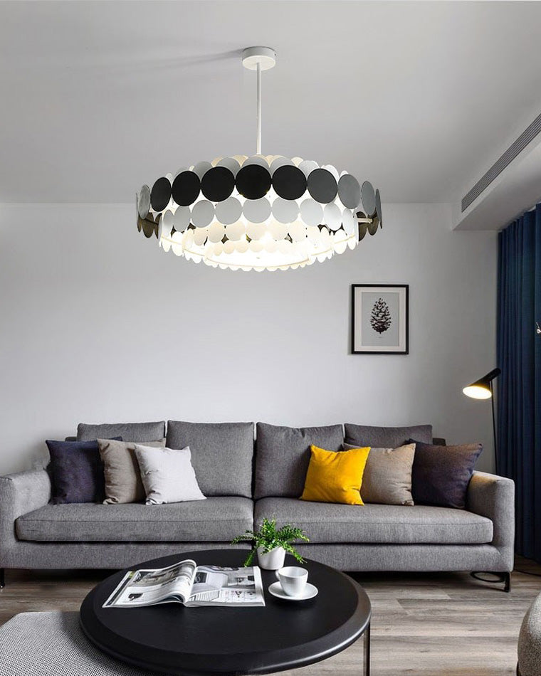 WOMO Scandi Scalloped Lustre Rond-WM2140