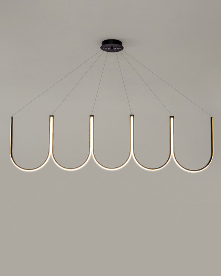 WOMO Minimal U-shaped Round chandelier-WM2143