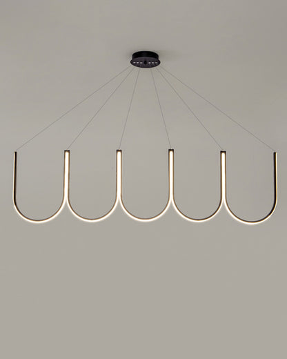 WOMO Minimal U-shaped Round chandelier-WM2143